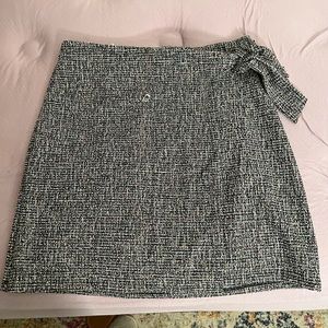 knit skirt from the loft